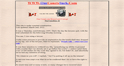 Desktop Screenshot of ourcourtssuck.com