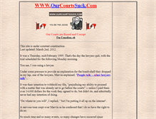 Tablet Screenshot of ourcourtssuck.com